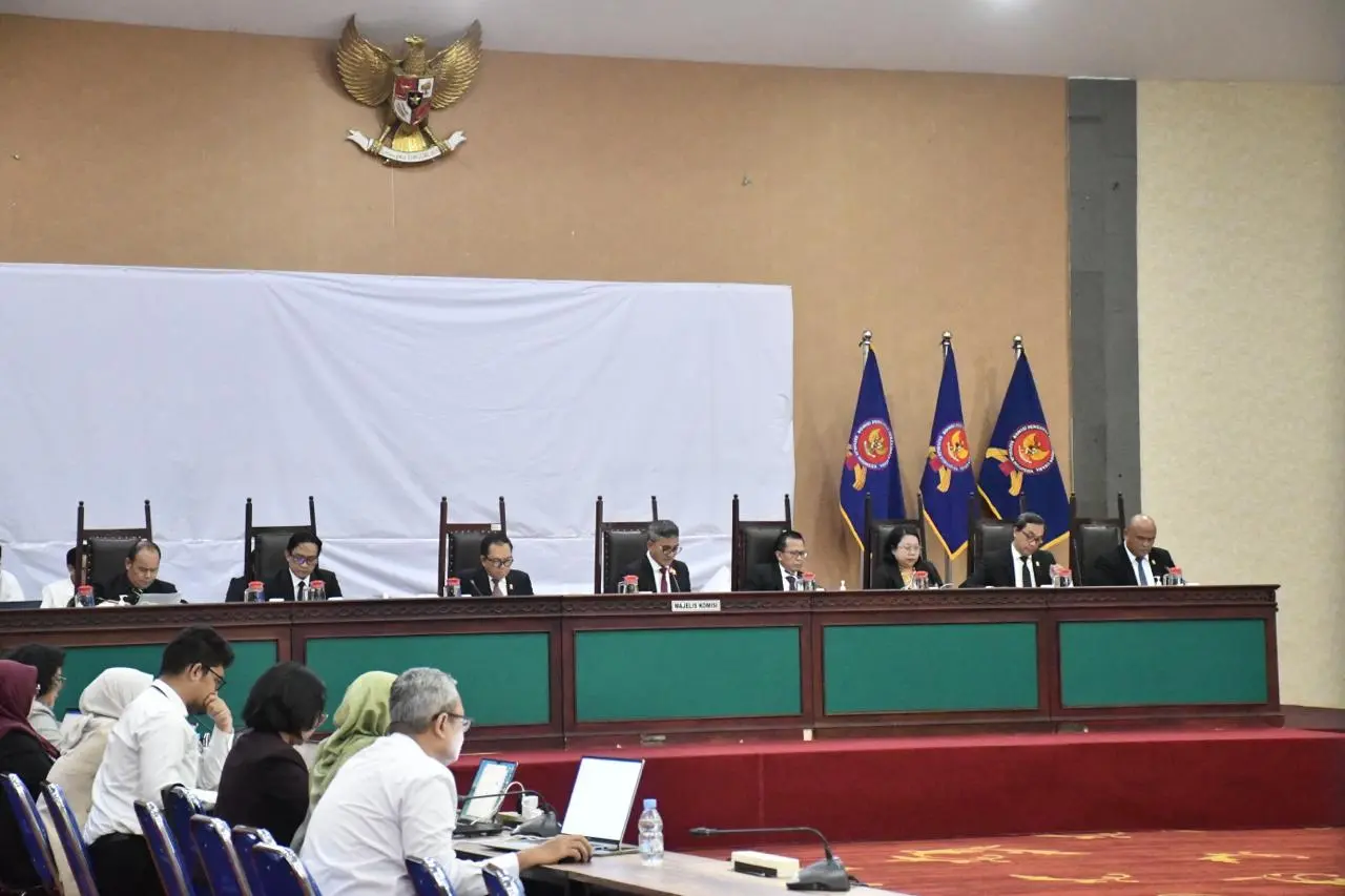 KPPU hearing panel in session